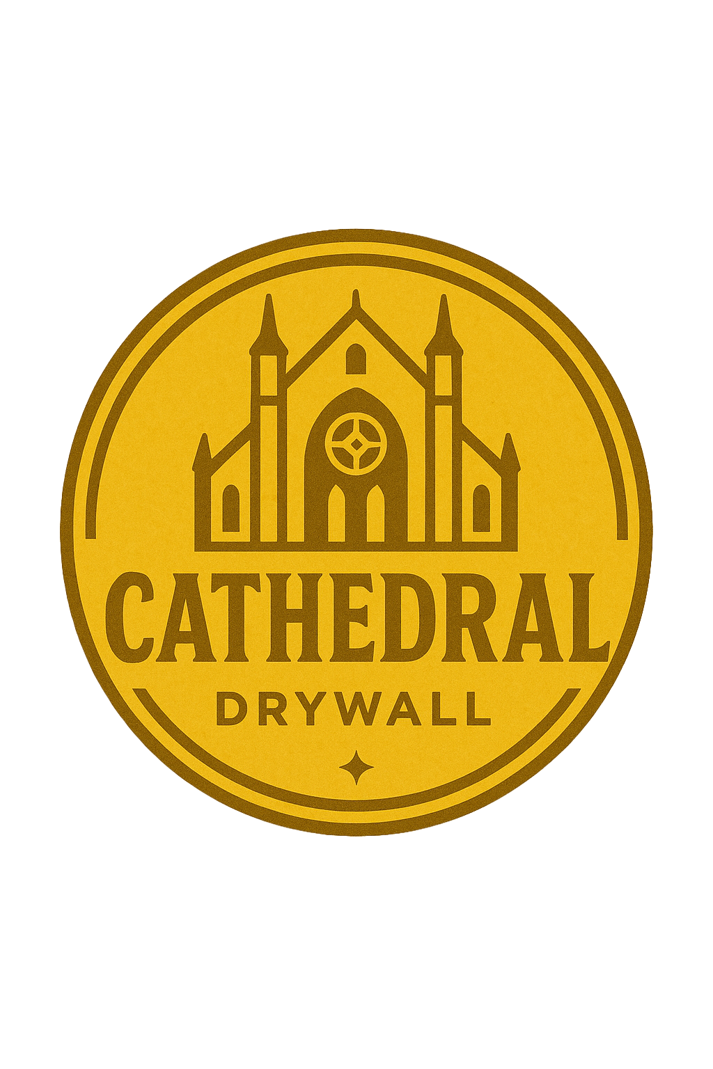Cathedral Drywall Logo