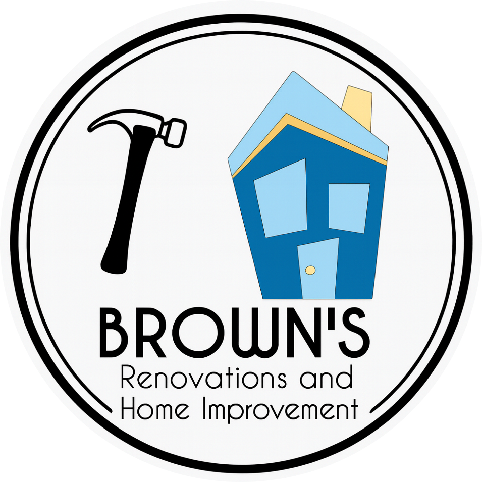 Brown's Renovations and Home Improvement Logo
