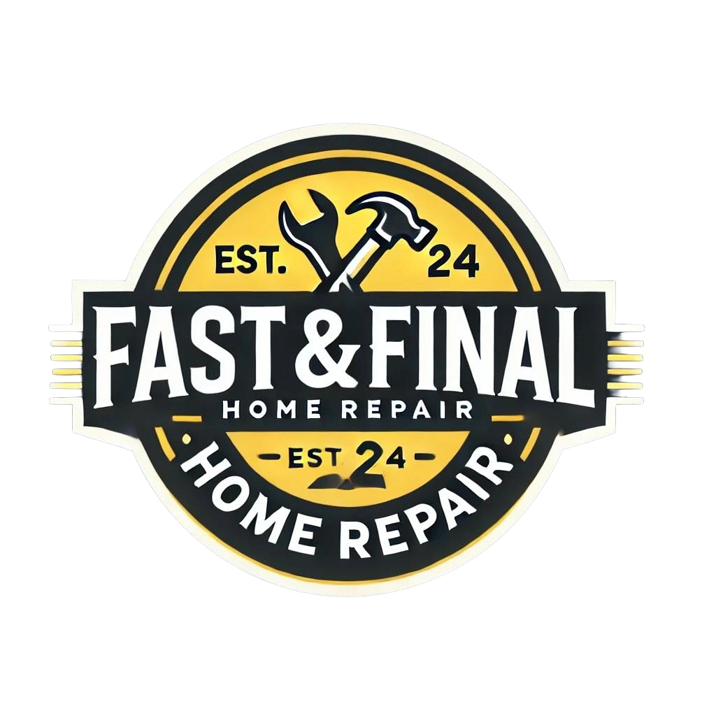 Fast & Final Home Repair Logo