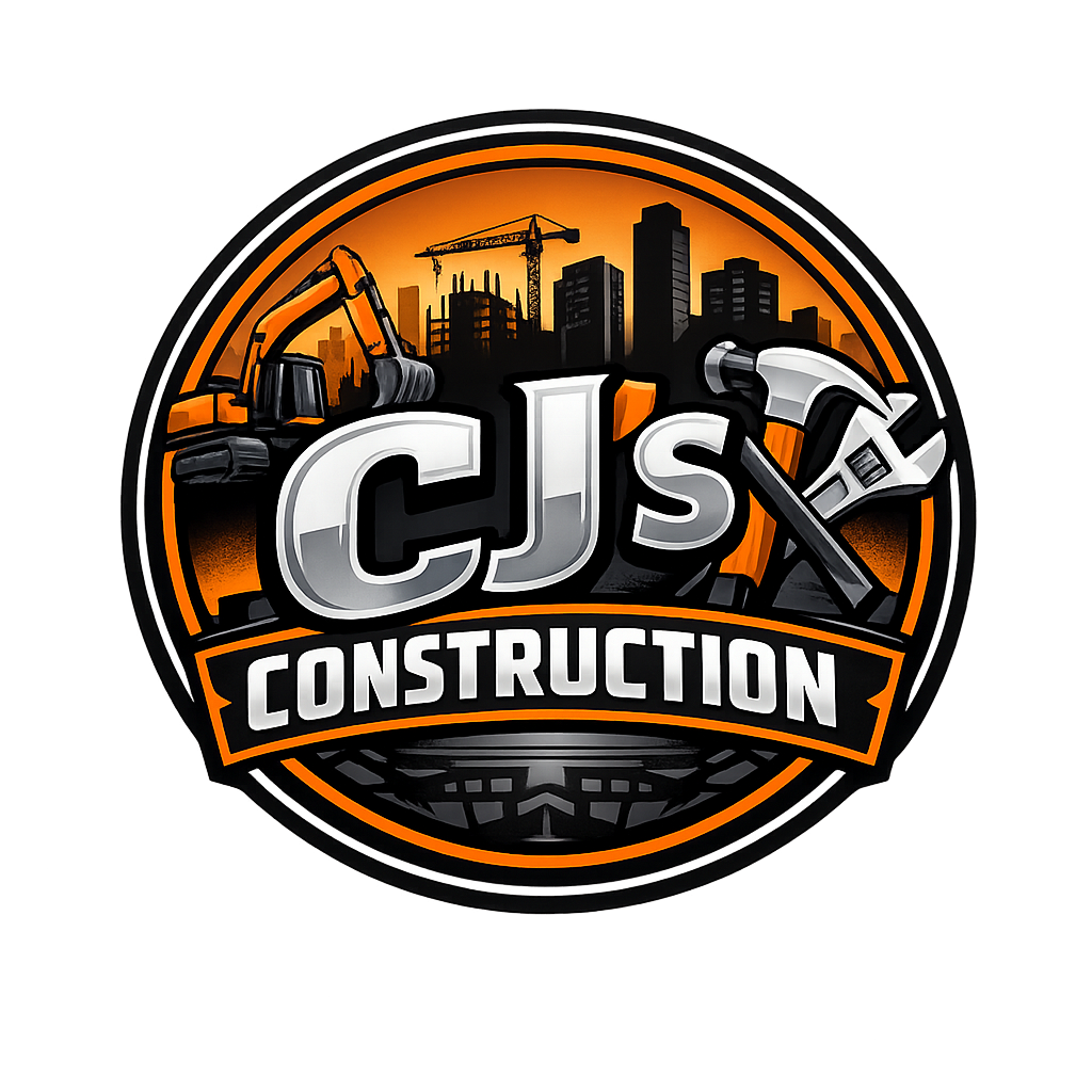 CJ's Construction Logo